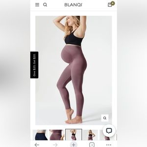 Blanqi Maternity Belly Support Leggings